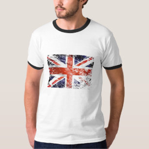 Engelse vlag Union jack Britse vlag T-shirt