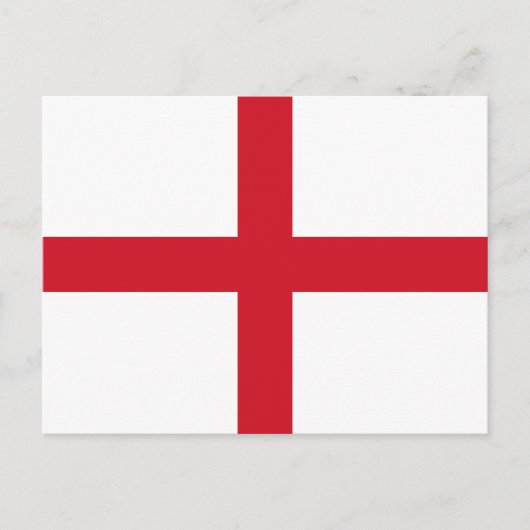 Engelse vlag, vlag van Engeland Briefkaart (Voorkant)