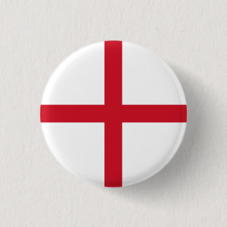 Engelse vlag, vlag van Engeland Ronde Button 3,2 Cm