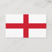 Engelse vlag, vlag van Engeland Visitekaartje (Voorkant)