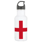 Engelse vlag waterfles (Voorkant)