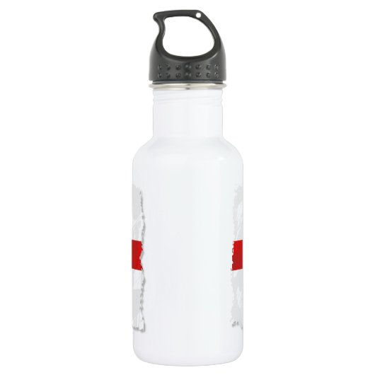 Engelse voetbalster waterfles (Achterkant)
