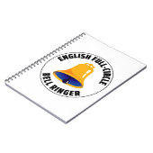 Engelse volledige Cirkel Bell Ringer Ringingverzam Notitieboek (Linkerzijde)