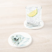 Engelse wederverkoper zandsteen onderzetter (Zijkant)