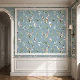 Engelse Weide Botanische Behang