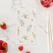 Engelse Weide Botanische Bruiloft Servet (Insitu)