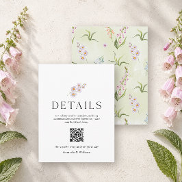 Engelse Weide Botanische Trouwdetails Kaart