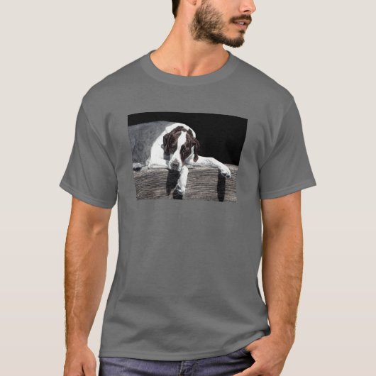 Engelse wijzer - Donkere T-shirt - "Sophie" (Voorkant)
