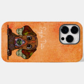 Engelse wijzer Ugly Face Hoesje-Mate iPhone Case (Achterkant (horizontaal))