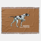 Engelse wijzerhond deken (Voorkant)