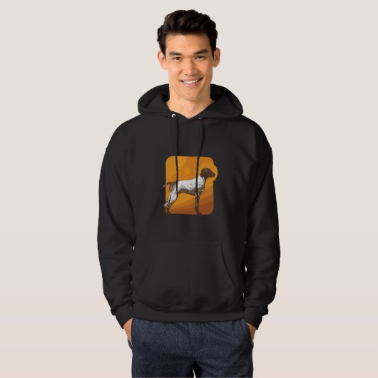 Engelse wijzerhond hoodie (Voorkant volledig)