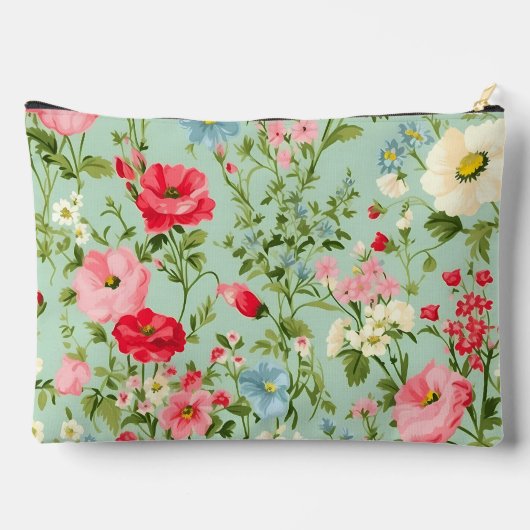 Engelse Wilde Bloemen Etui (Achterkant)