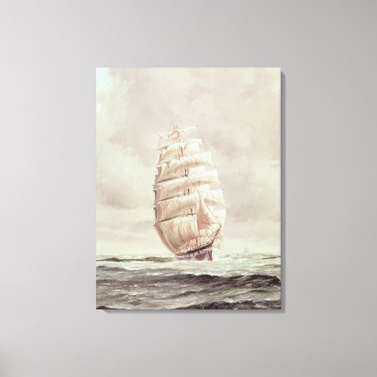 Engelse wolklem canvas afdruk (Voorkant)