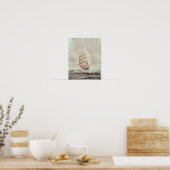Engelse wolklem poster (Keuken)