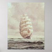 Engelse wolklem poster (Voorkant)