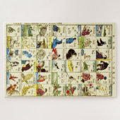 Engelse woorden (Japanse versie), Ukiyo-e Legpuzzel (Horizontaal)