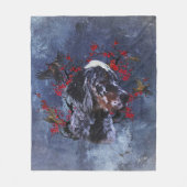 Engelse zetter met fazanten, kunst fleece deken (Voorkant)