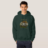 Engelse zetter met fazanten, kunst hoodie (Voorkant volledig)