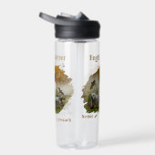 Engelse zetter met fazanten, kunst waterfles (Rechts)