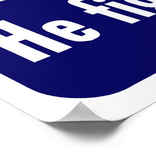 Engelsman — Dit Man is je vriend Poster (Hoek)