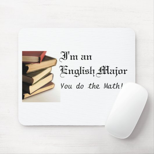 Engelsman majoor Mousepad Muismat (Met muis)