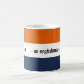 Engelsman New York Quote gepersonaliseerde mok (Center)