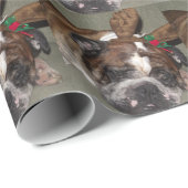 Engelstalig bulldog Reindeerverpakkingspapier Cadeaupapier (Rol Hoek)