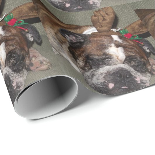 Engelstalig bulldog Reindeerverpakkingspapier Cadeaupapier (Rol Hoek)