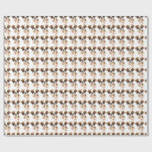 Engelstalig bulldog Wrapping Paper Cadeaupapier (Vlak)