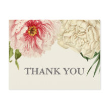 Engelstalige bloemen Bedankt