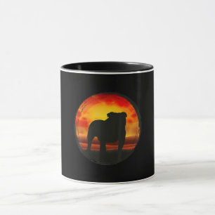 Engelstalige bulledog Gifts for Women Mannen Kinde Mok