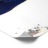 Engelstalige bulledogs alleen op het laatste Poste Poster (Hoek)