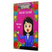 Engelstalige docent - Aangepast klembord (Links)