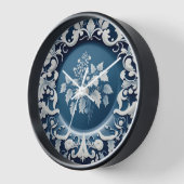 Engelstalige, door China geïnspireerde wandklok (Hoek)