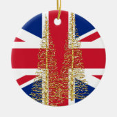 Engelstalige Engelstalige kerstversiering Keramisch Ornament (Voorkant)