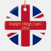 Engelstalige Engelstalige kerstversiering Keramisch Ornament (Achterkant)