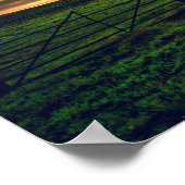 Engelstalige fotografie van poster voor landelijk  (Hoek)