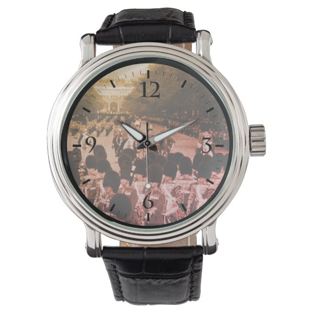  Engelstalige Garde die langs de Mall terugkeren Horloge (Voorkant)