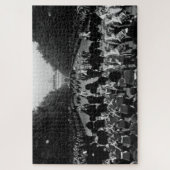 Engelstalige Garde die langs de Mall terugkeren Legpuzzel (Verticaal)