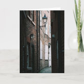 Engelstalige kleine straten kaart (Voorkant)