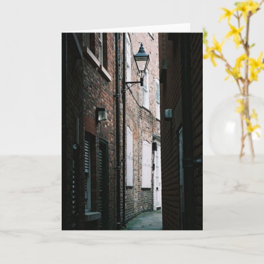 Engelstalige kleine straten kaart (Gele Bloem)