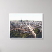  Engelstalige print, Oxford High Street c1885 Canvas Afdruk (Voorkant)