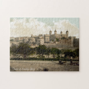  Engelstalige puzzel, toren van Londen Legpuzzel