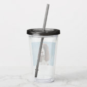 Engelstalige spaniel-schilderkunst acryl drinkbeker (Achterkant)