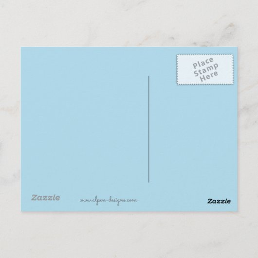 Engelstalige spaniel-schilderkunst briefkaart (Achterkant)