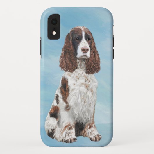 Engelstalige spaniel-schilderkunst Case-Mate iPhone case (Achterkant)