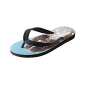 Engelstalige spaniel-schilderkunst kinder teenslippers (Schuin)