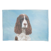 Engelstalige spaniel-schilderkunst kussensloop (Voorkant)