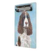 Engelstalige spaniel-schilderkunst mini klembord (Angled2)