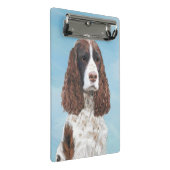Engelstalige spaniel-schilderkunst mini klembord (Schuin)